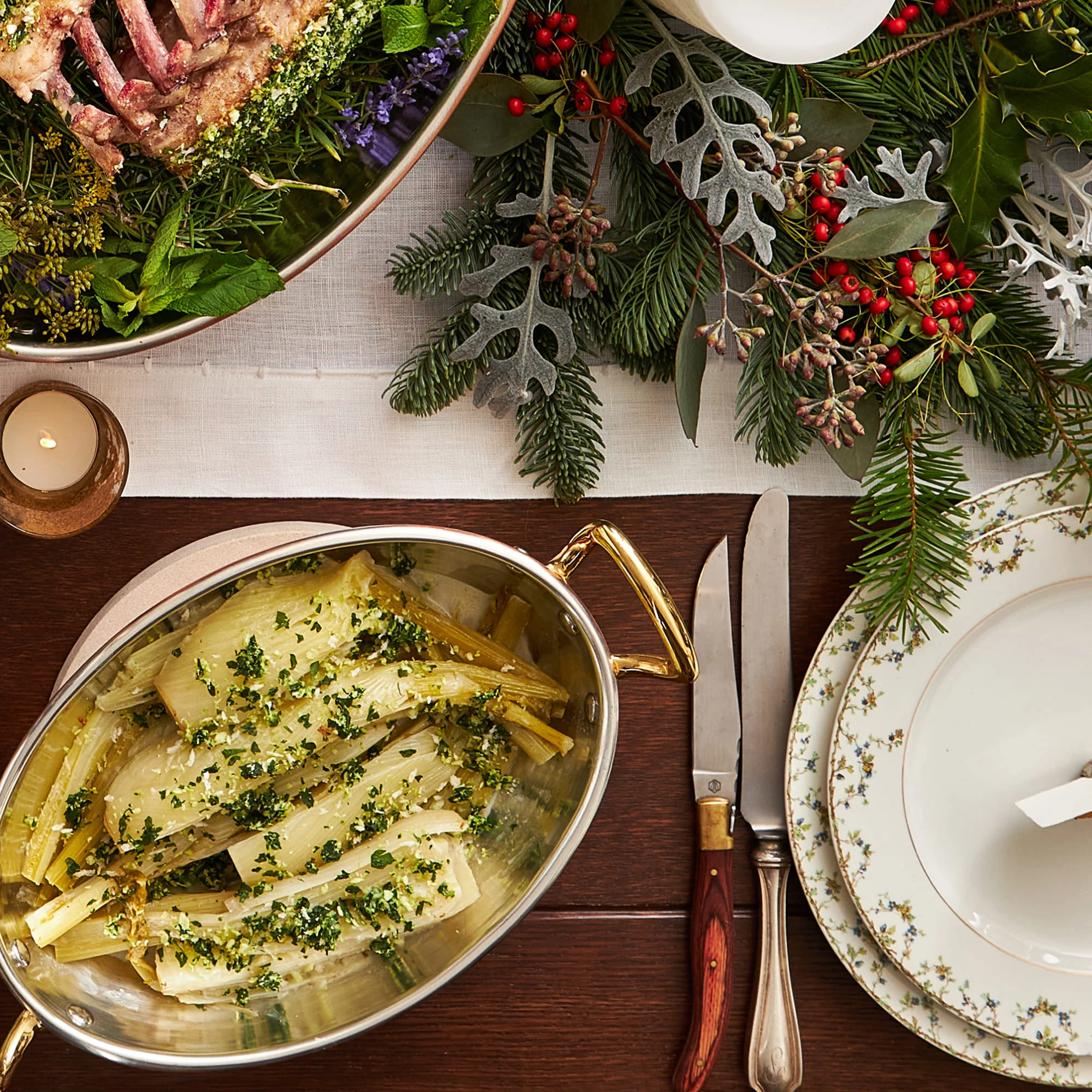 Ruffoni Historia Decor Oval Low Covered Roaster, 10"