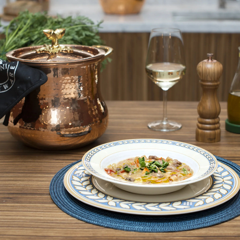 Ruffoni Historia Decor Copper Belly Soup Pot - 5.5qt